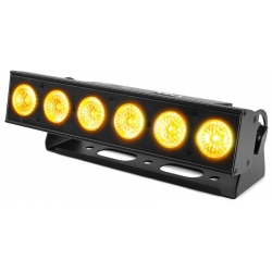 Belka oświetleniowa BBB612 LED Uplight Bar 6x12W RGBAW-UV 6-w-1 DMX